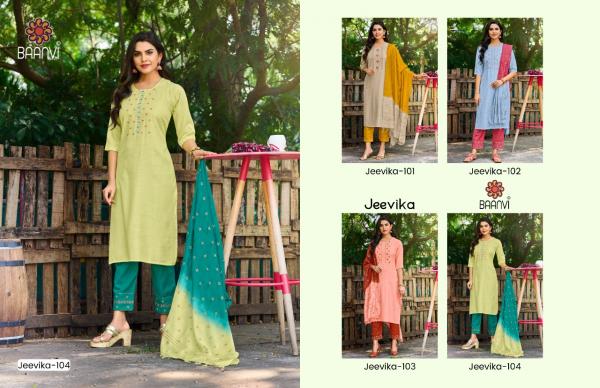 Baanvi Jeevika Designer Readymade Salwar